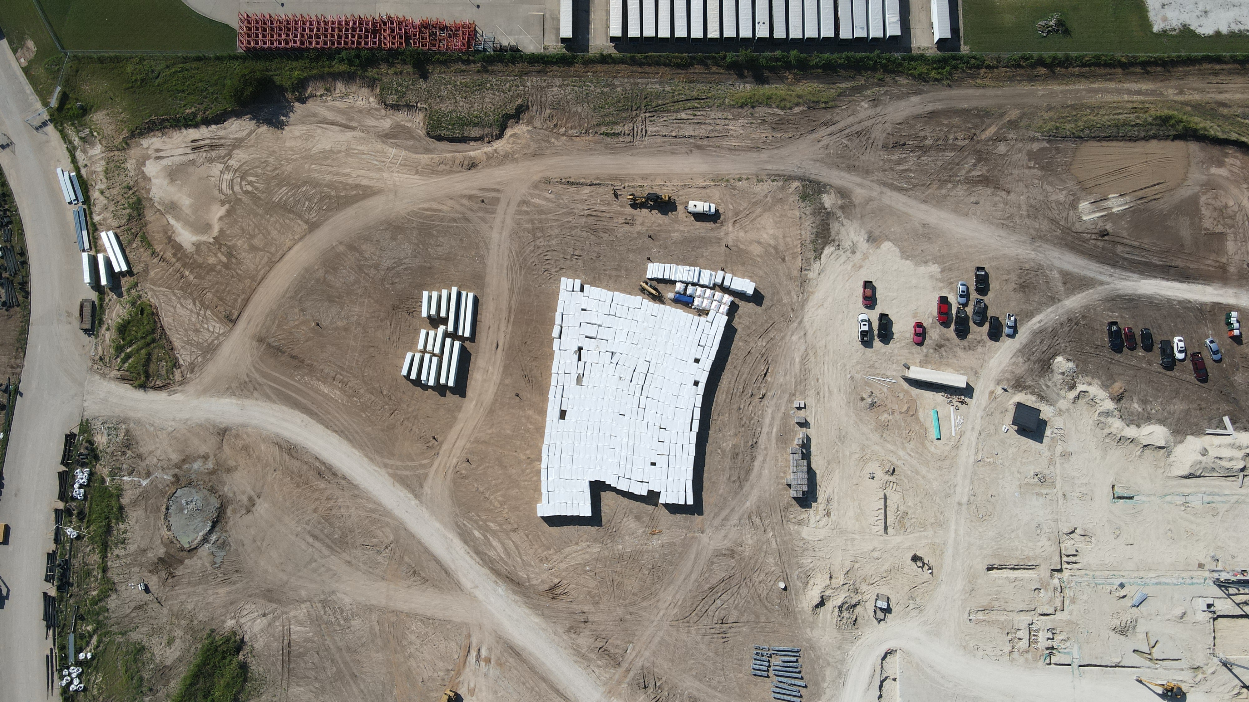 Material organization for schedule control.